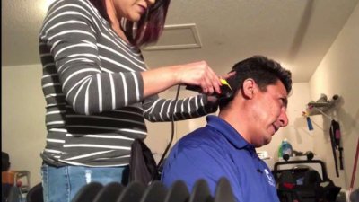Cuando la cuarentena te convierte en estilista de cabello
