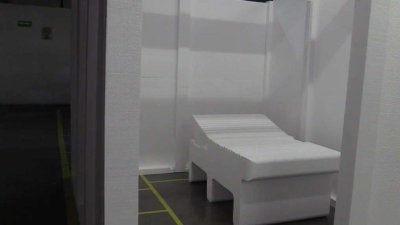 Juarenses crean cuartos y camas para pacientes con COVID-19