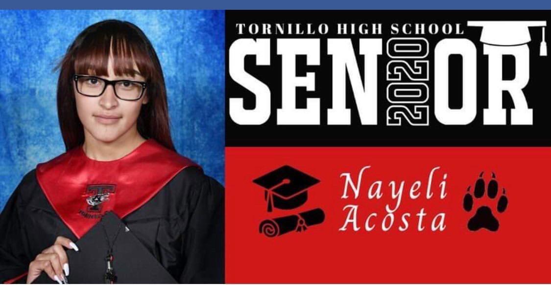 Nayeli Acosta - Tornillo High School