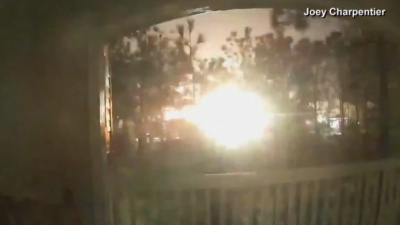 En video: captan instante de brutal explosión en Houston