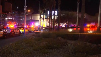 Tres personas heridas tras tiroteo en el Strip de Las Vegas