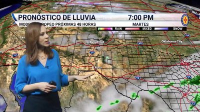 Temperatura de 47°F durante la noche con vientos del suroeste