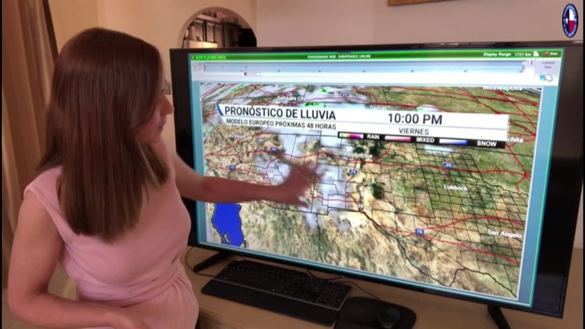 Advertencia por calor con temperatura de 106°F y posibilidad de tormentas por la noche
