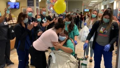 “Que Dios los bendiga a todos”; paciente en El Paso es dada de alta tras vencer el COVID-19