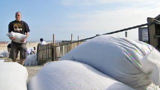 jersey shore sandbags