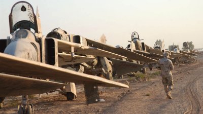 Ocho cohetes impactan base aérea en Bagdad: hay 4 heridos