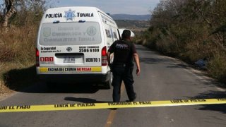 Vehículo forense para recuperar restos humanos.