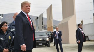 Trump y el muro fronterizo