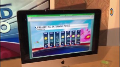 Aviso por fuertes vientos y temperatura de 77˚F