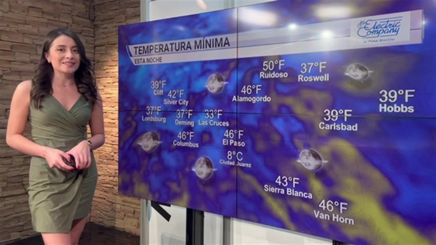 Viernes despejado con temperatura máxima de 76°F