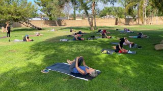 Yoga at the Park in Poway