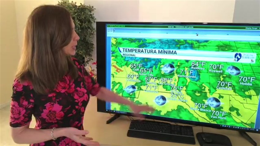 Jueves con temperatura máxima de 100°F