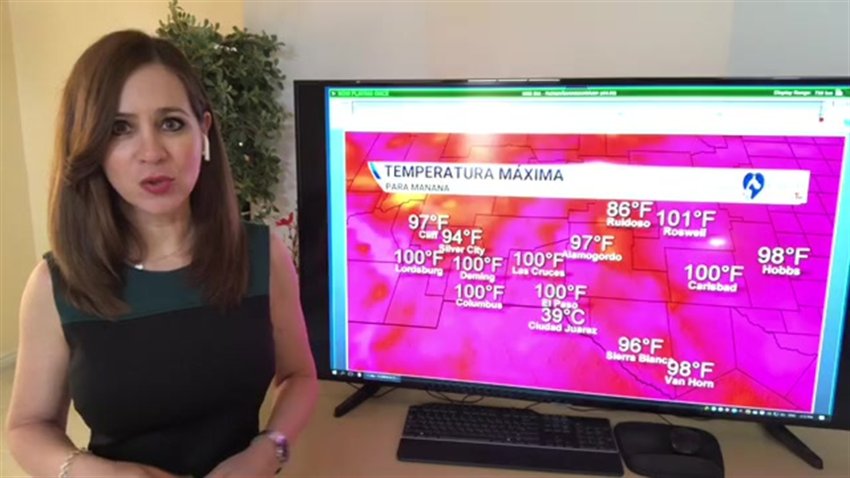Noche con temperatura agradable de 72°F