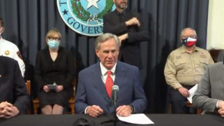Gov. Abbott holds press conference to hear out small business owners and their employees.