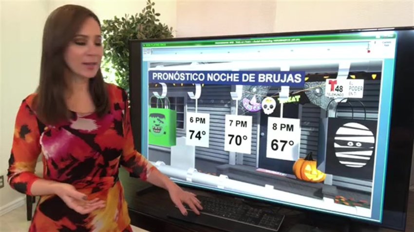 Noche con temperatura mínima de 47°F