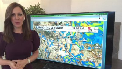 Viernes soleado con vientos bajo temperatura de 78°F