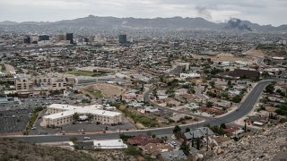 A view of downtown on July 1, 2020 in El Paso, Texas.