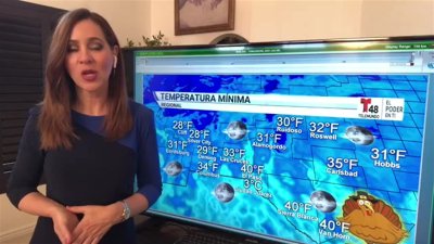 Aviso por fuertes vientos esta tarde con temperatura de 68°F