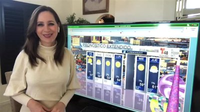 Comenzamos el 2021 con temperatura máxima de 51°F