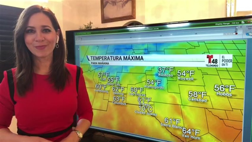 Noche con temperatura mínima de 37°F