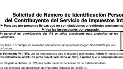 Portadores de ITIN deben realizar su declaración de impuestos