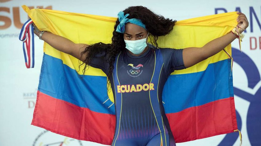 Tamara Salazar, la esperanza de Ecuador en halterofilia