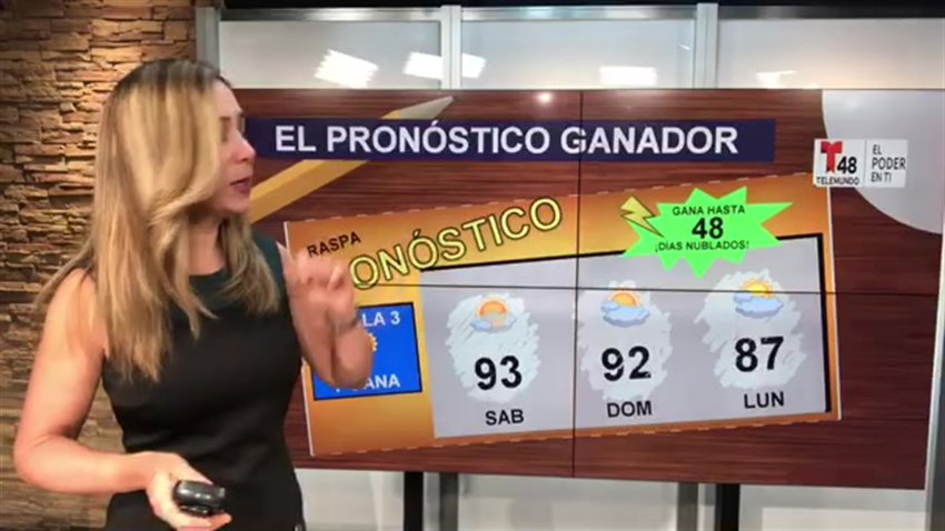 Fin de semana con mayores posibilidad de lluvias este Domingo