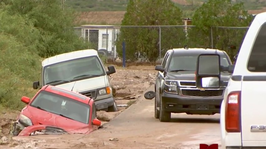 Dejan lluvias severas inundaciones y daños en La Unión, NM