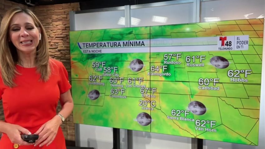 Viernes soleado con temperatura de 93°F