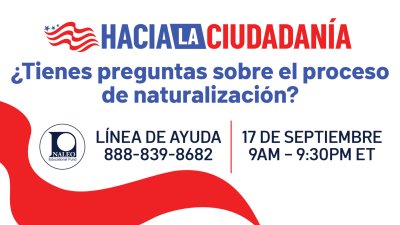 Este viernes, línea de ayuda para responder preguntas sobre la naturalización