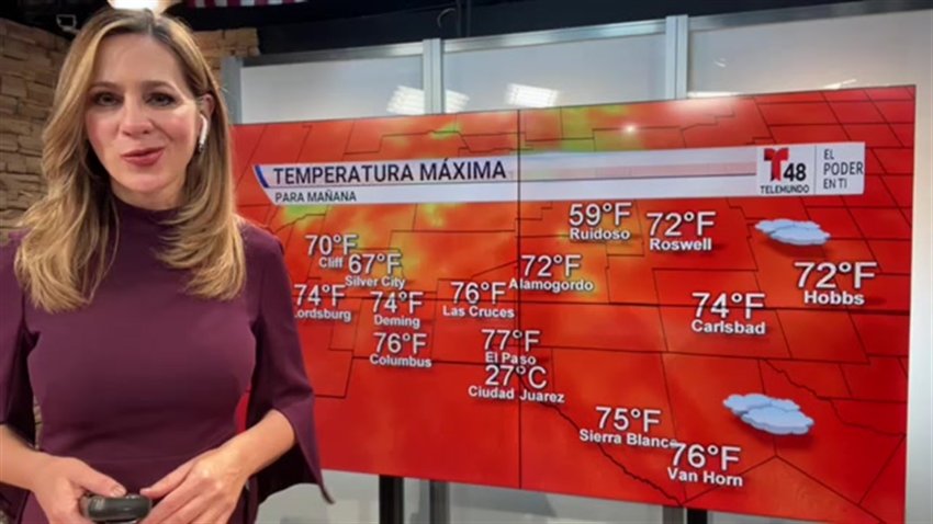 Noche con posibilidad de tormentas eléctricas y temperatura de 55°F
