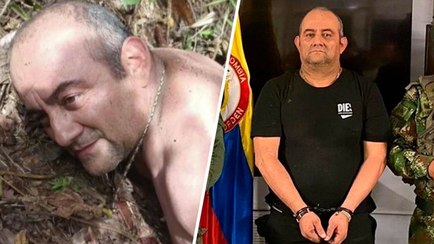 Solo y sonriente: así cayó el temido narco “Otoniel”, al que comparan con Pablo Escobar