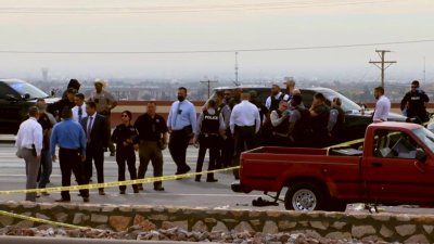 Persecución en El Paso termina en choques, disparos y robos