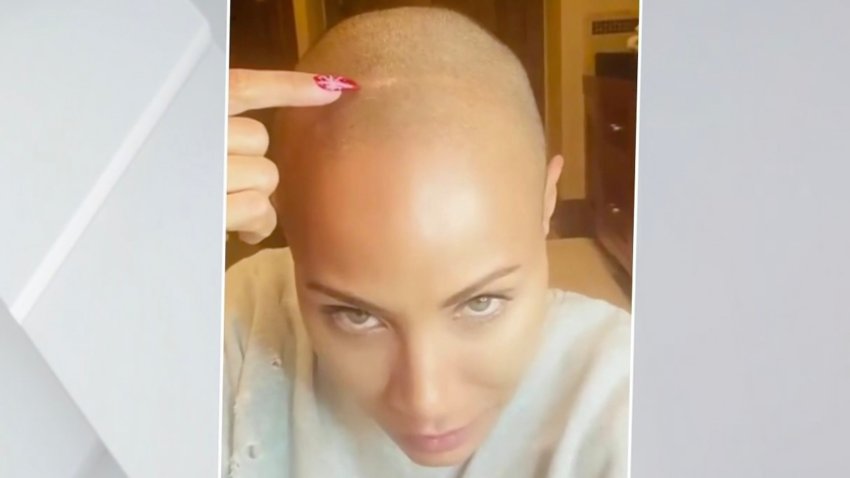 En video: Jada Pinkett Smith muestra los efectos de la alopecia en su cabeza