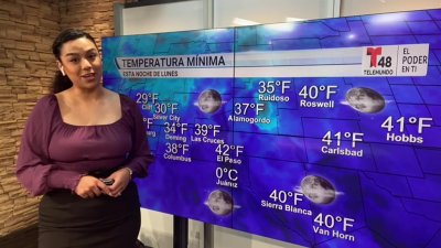 Lunes con máxima de 69° posibilidad de viento
