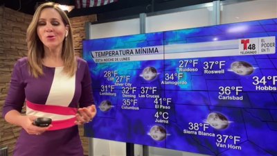 Lunes con descenso de temperatura, lluvias aisladas y vientos