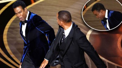 La bofetada de Will Smith a Chris Rock en la ceremonia de los Oscar
