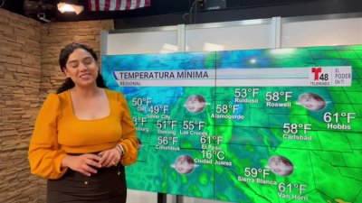 Jueves con cielos despejado y una temperatura máxima de 61 F