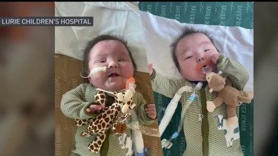 Madre de Illinois desea tener a sus gemelos en casa