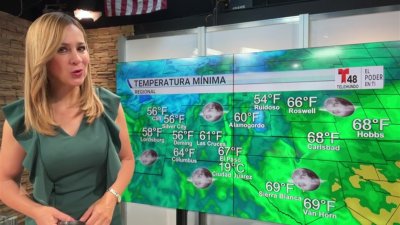 Martes soleado con temperatura de 97°F