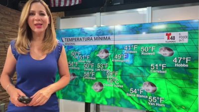 Martes con temperatura máxima de 89°F y vientos