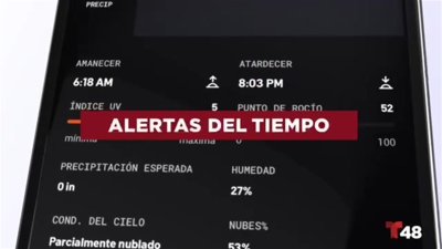 Viernes despejado con temperatura de 93°F