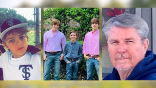 Crime Stoppers of Houston identified the victim as Mark Collins, 66; Waylon Collins, 18; Carson Collins, 16; Hudson Collins, 11;, and Bryson Collins, 11.