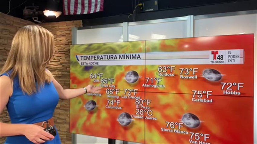 Lunes con 15% posibilidad de lluvias y tormentas aisladas