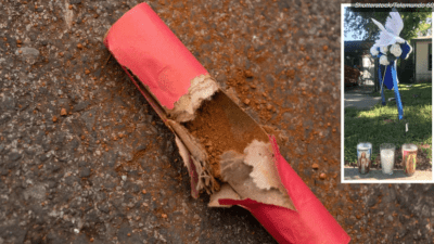 Aterrador: hispano muere al explotarle un fuego artificial en la cabeza