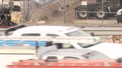 Volcadura deja un herido en I-10 y Zaragoza