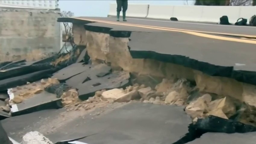 Huracán Ian destrozó puente de Sanibel en Condado Lee