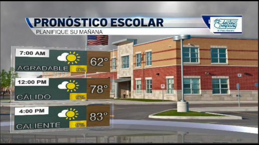 Planifique su día: Viernes mayormente soleado con temperatura de 85 °F
