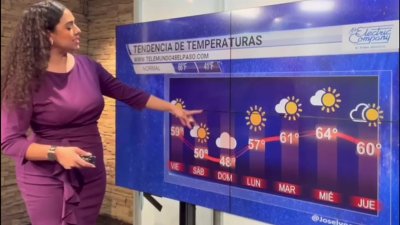 Fin de semana con descenso en la temperatura