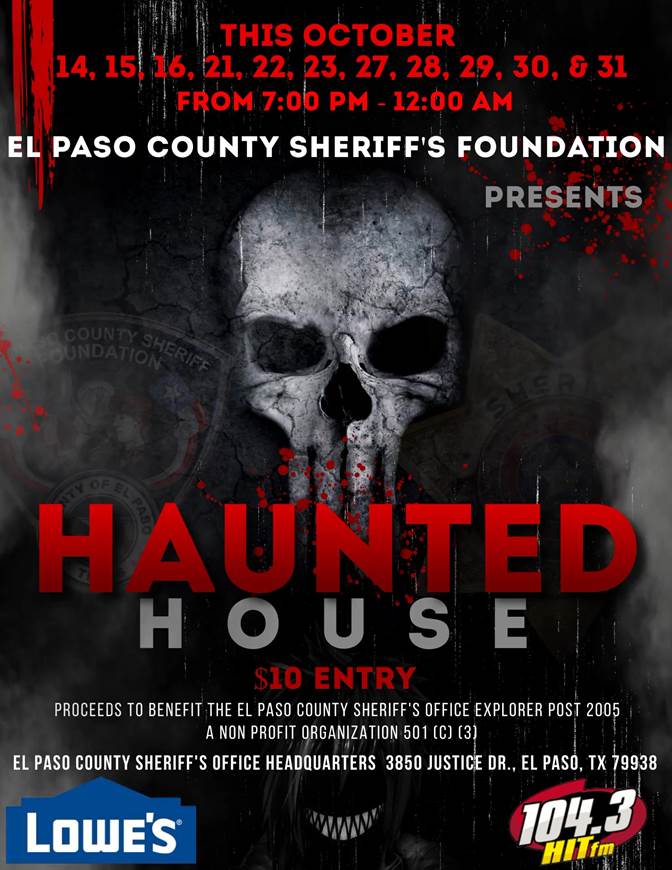 Invitan a casa embrujada en beneficio del Sheriff del Condado de El Paso – Telemundo El Paso (48) Invitan a casa embrujada en beneficio del Sheriff del Condado de El Paso – Telemundo El Paso (48)